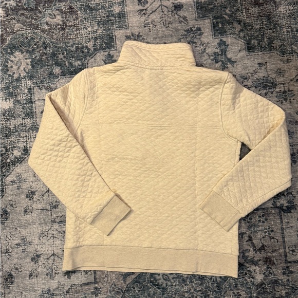 Cream Patagonia Quilted Sweater - Picture 3 of 4